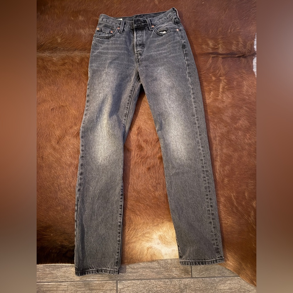 Black Levi’s 501 Denim Jeans